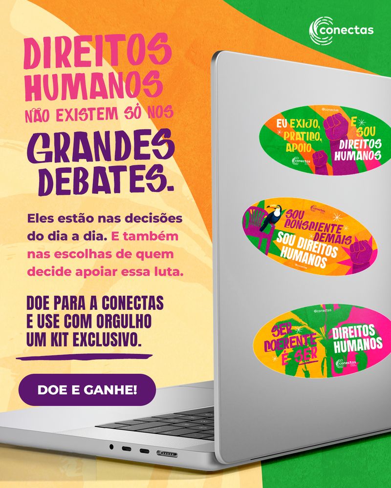 Flyer: human rights do not exist only in the big debates
